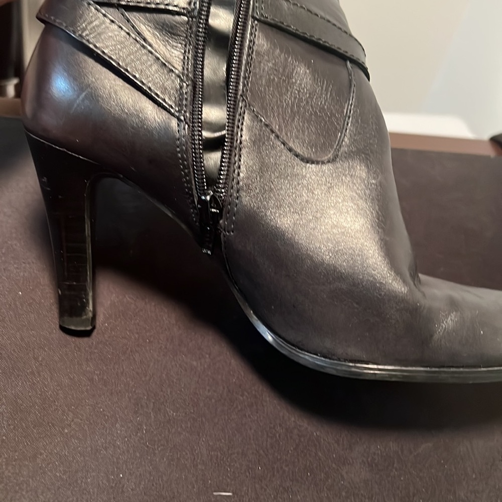 LAUREN RALPH LAUREN Bethan Leather Boots Tall 🐎 - Picture 13 of 13